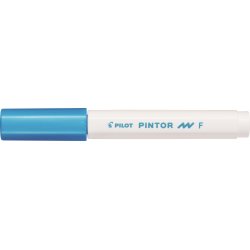 Pilot Pintor Marker | F | 1 mm | Metal blå