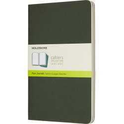 Moleskine Cahier Notesbog | L | Blan. | Grøn