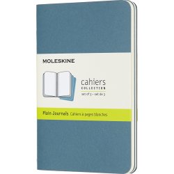 Moleskine Cahier Notesbog | Pkt. | Blan. | Blå