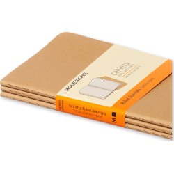 Moleskine Cahier Notesbog | Pkt. | Linj. | Kraft