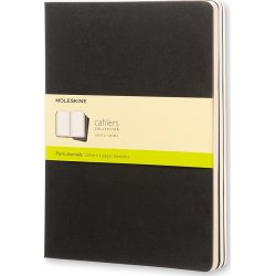 Moleskine Cahier Notesbog | XL | Blan. | Sort