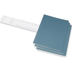 Moleskine Cahier Notesbog | XL | Linj. | Blå