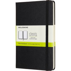 Notebook Moleskine Classic Anteckningsbok M Svart