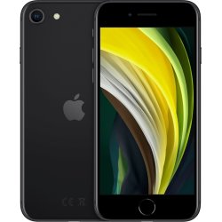 Apple iPhone SE, 128GB, sort