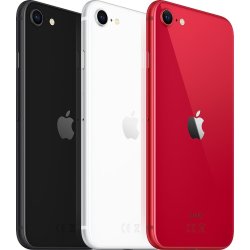Apple iPhone SE, 128GB, sort