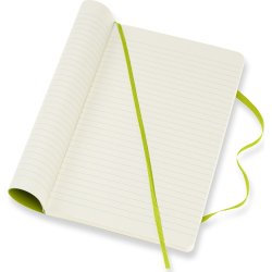 Moleskine Clas. S Notesbog | L | Linj. | L.grøn