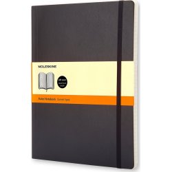 Notebook Moleskine Classic Anteckningsbok XL Svart