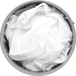 Brabantia Vasketøjskurv, 60 L, hvid/grå