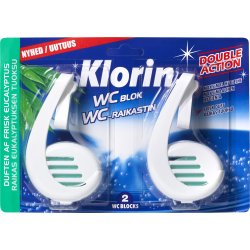 Klorin WC-blok | Eukalyptus | 2 stk