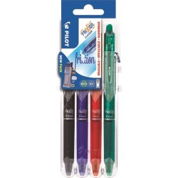 Pilot FriXion Clicker Rollerpen | M | 4 farver