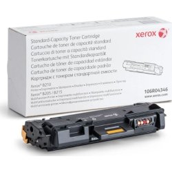 Lasertoner Xerox 106R04346 Svart 1500 sidor