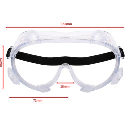 Sikkerhedsbrille - EN166 godkendt