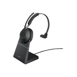 Jabra Evolve2 65 USB-C UC Mono headset m. stand