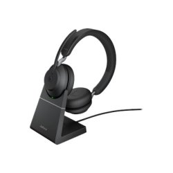 Jabra Evolve2 65 Link380c Stereo headset m. stand