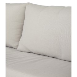 Sofa 3 personer inkl. hynder, Rattan, Natur/Beige