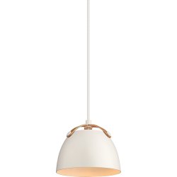 Oslo taklampa, Ø16, vit/ek