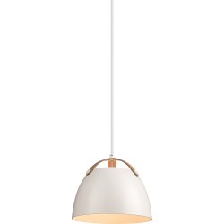 Oslo taklampa, Ø24, vit/ek