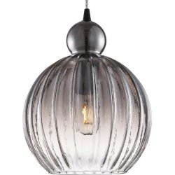 Ball Ball taklampa, Ø32, rökfärgad