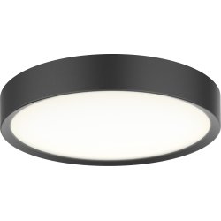 Universal LED Plafond, 3-stegs, svart