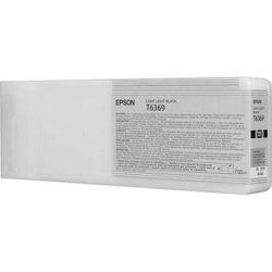 Bläckpatron Epson T6369 Extra ljussvart