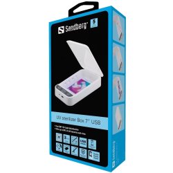 Sandberg UV-steriliseringsboks 7” USB