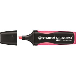 Överstrykningspenna Stabilo Green Boss Rosa
