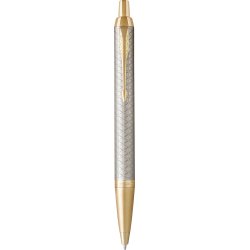 Parker IM Premium Warm Silver GT Kulspetspenna | M