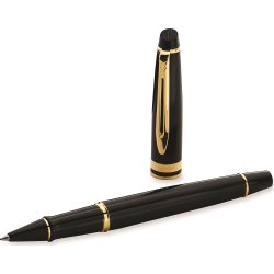 Waterman Expert Black GT Rollerballpenna | F