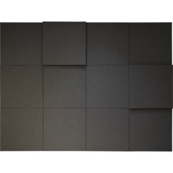 Soneo Wall, akustikpanel, 50x100x3 cm, Grå