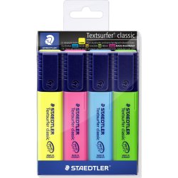 Staedtler Classic Highlighter | 4 farver