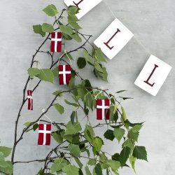 Langkilde & Søn Pynteflag, 5 stk