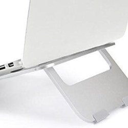 Desire2 transportabel laptop stander, sølv