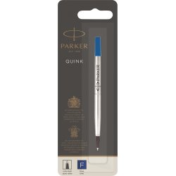 Parker Quink Refill | Rollerballpenna | F | Blå