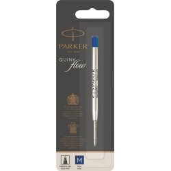 Parker Quink Refill | Kulspetspenna | M | Blå