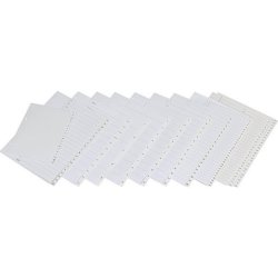 Plastregister A4+ A-Ö 225/240x297mm vit