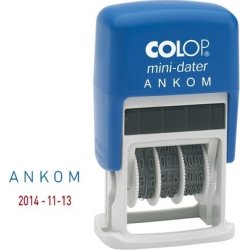 Stämpel COLOP datum Printer 160 "Ankom"