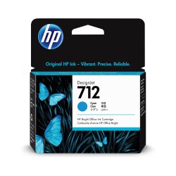 HP no 712 bläckpatron | Cyan