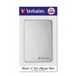 Verbatim Store´n´Go ekstern harddisk 1TB sølv