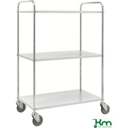 Hyllvagn med 3 hyllor 980x585x1445 mm 250 kg Stål