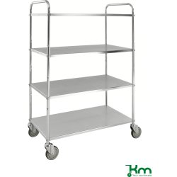 Hyllvagn med 4 hyllor 980x585x1445 250 kg Stål