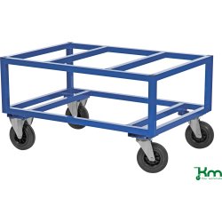 Pallvagn Hög Blå