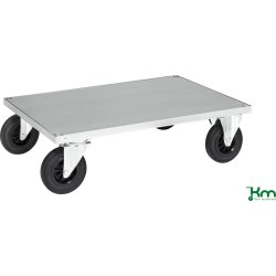 Flexi 630 enkel vagn, 100x70x26, stålskiva