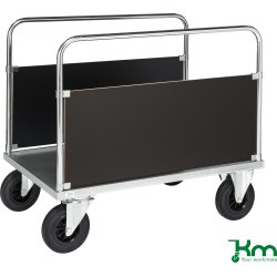 Vagn med långgavel Flexi 630, 120x80x90 cm, stålsk