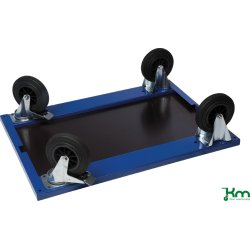 Byte till massiva hjul – 4x vridbara 200x50 mm