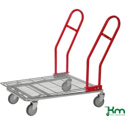 Butiksvagn med flak – stapelbar, 1170x700x980 mm