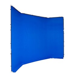 Manfrotto Background Cover Chroma Key 4x2,9 m Blå