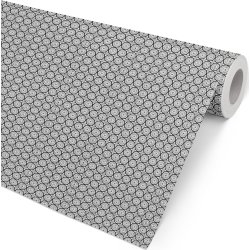 Gavepapir Tiny sort, 57 cm x 154 m