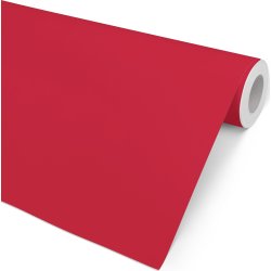 Gavepapir Ensfarvet Rød, 57 cm x 154 m