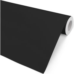 Gavepapir Ensfarvet Sort, 57 cm x 154 m