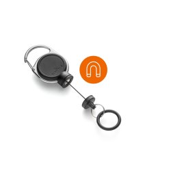 Jojo med ring Durable Extra Strong Svart